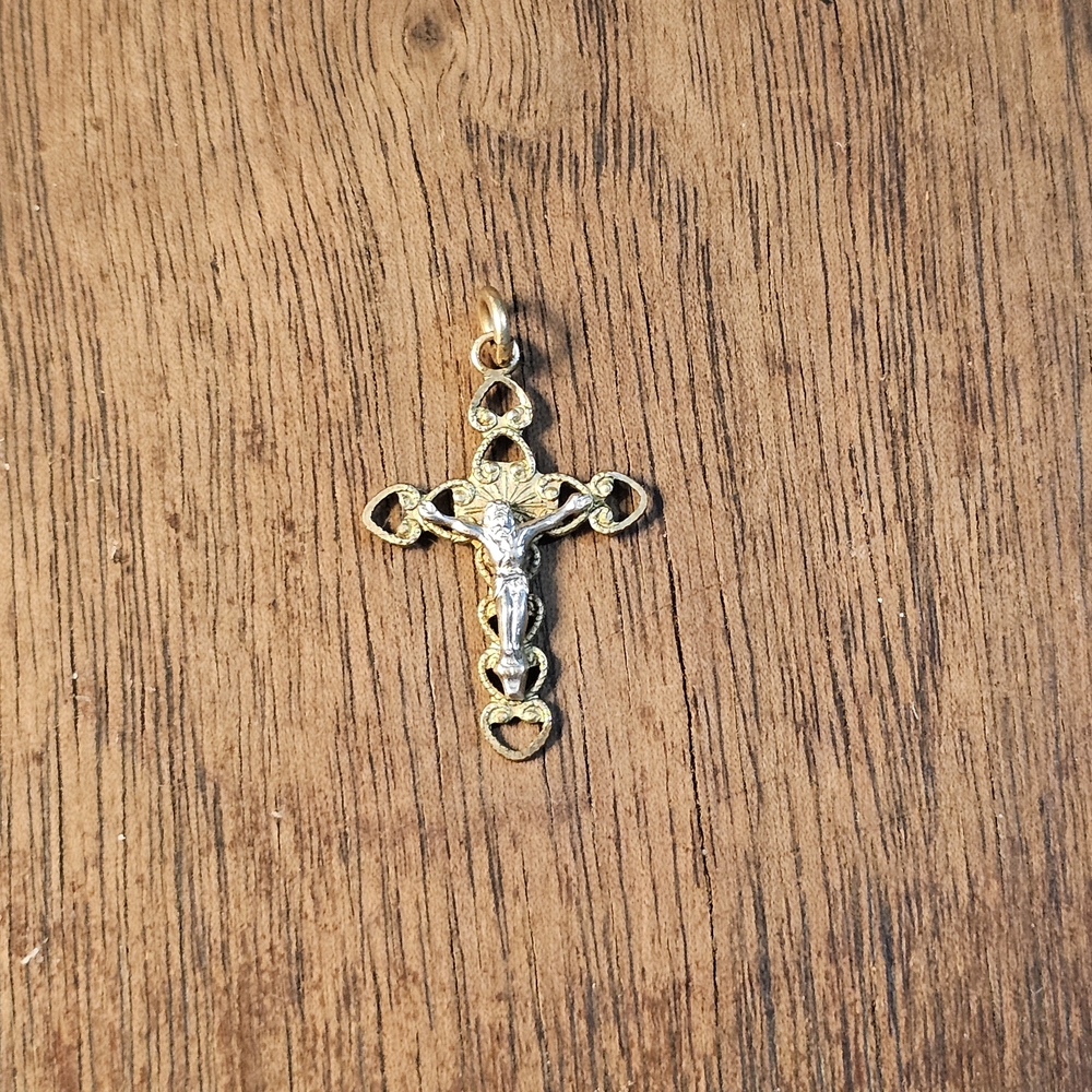 Gold Cross Pendant